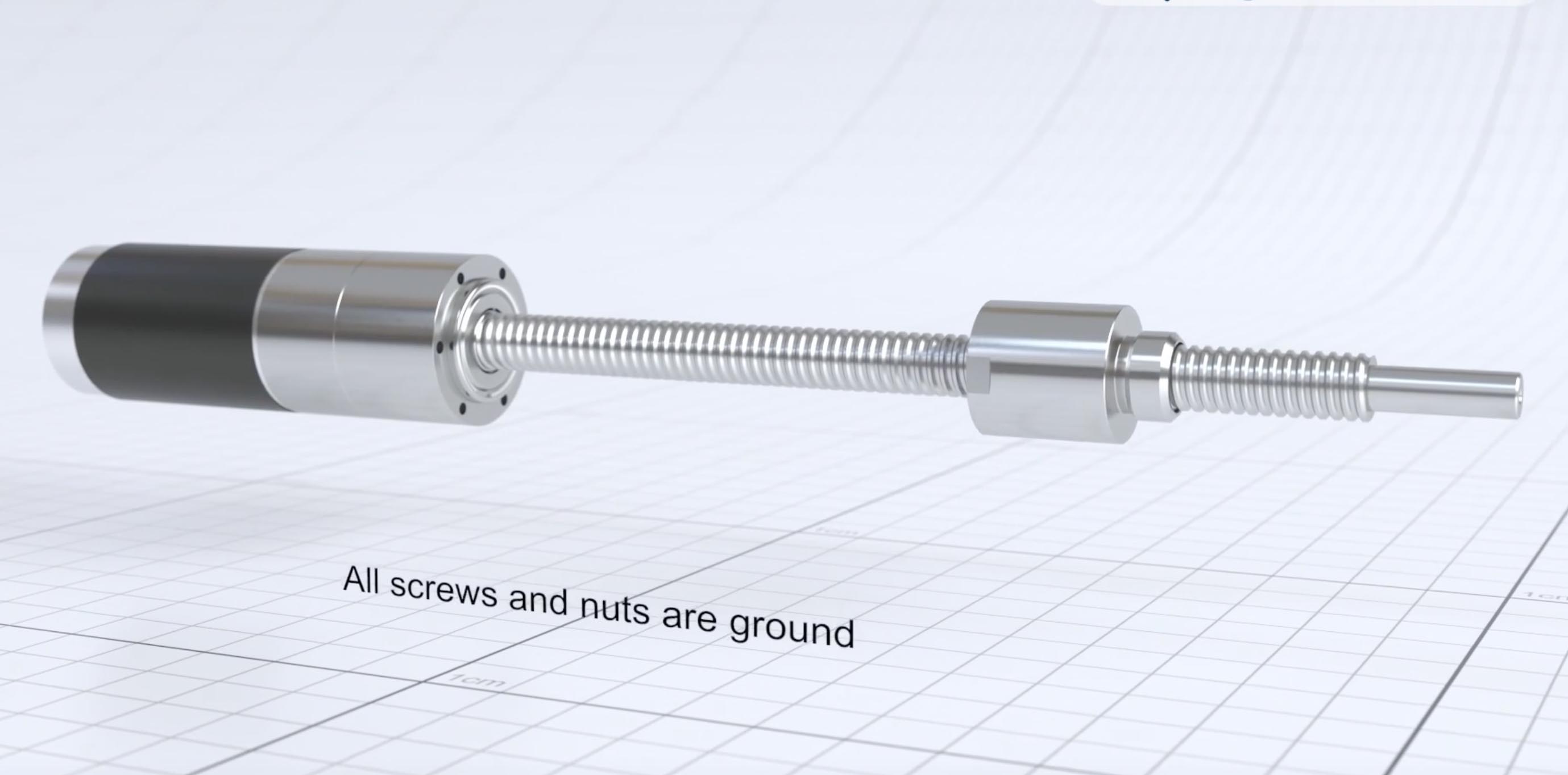 Ball Screws for CNC and automation systems
